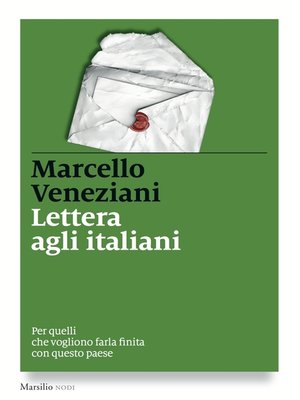 cover image of Lettera agli italiani